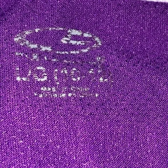 Women's Lavender Performance Tee Shirt Size L (10-12) - Picture 7 of 7